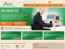 Tablet Screenshot of muzo.cz